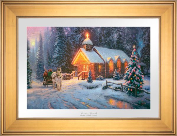 Christmas Chapel I - Limited Edition Paper Online Sale