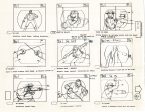 Zorro Storyboard Art Cartoon Page Vintage Animated Filmation 1981 A-050 Online