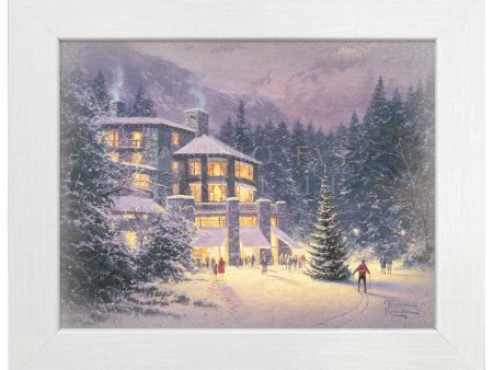 Christmas at the Ahwahnee - 12.5  x 16  Framed Metal Print Online