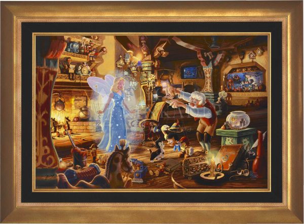 Disney Geppetto s Pinocchio - Jewel Edition Art For Cheap