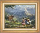 Disney Mickey and Minnie in the Alps - Jewel Edition Art Fashion