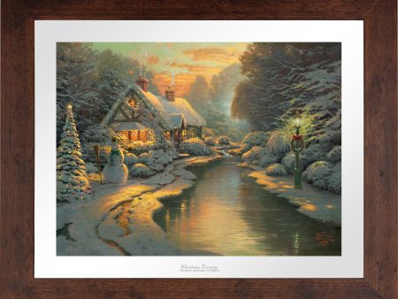 Christmas Evening - Limited Edition Paper For Sale