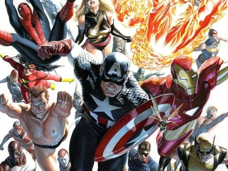 Alex Ross SIGNED Avengers Invaders Marvel SDCC 2024 Exclusive Print on Paper Limited Edition of 25 Printers Proof Edition Online Hot Sale