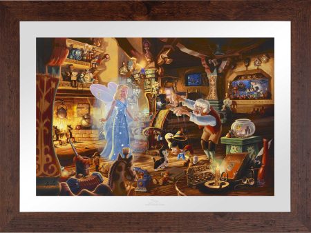 Disney Geppetto s Pinocchio - Limited Edition Paper Fashion