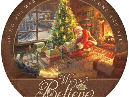 Believe - 12.5  Wood Signs Online Sale