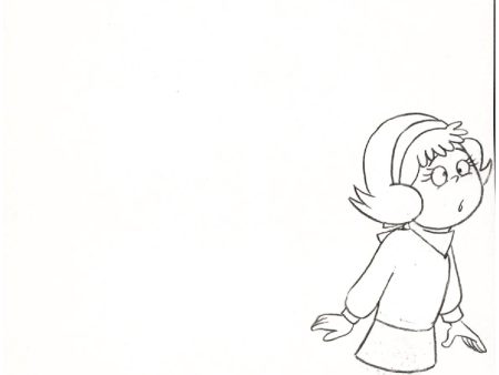 A Pup Named Scooby Doo Hanna Barbera 1988-91 Production Animation Cel Drawing Fragment A13 Sale