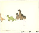 2 LOT of Dink the Little Dinosaur Production Animation Cels and Drawing (stuck) from Ruby Spears 1989-91 C936-38 Cheap