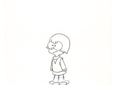 A Pup Named Scooby Doo Hanna Barbera 1988-91 Production Animation Cel Drawing Fragment A21 Sale