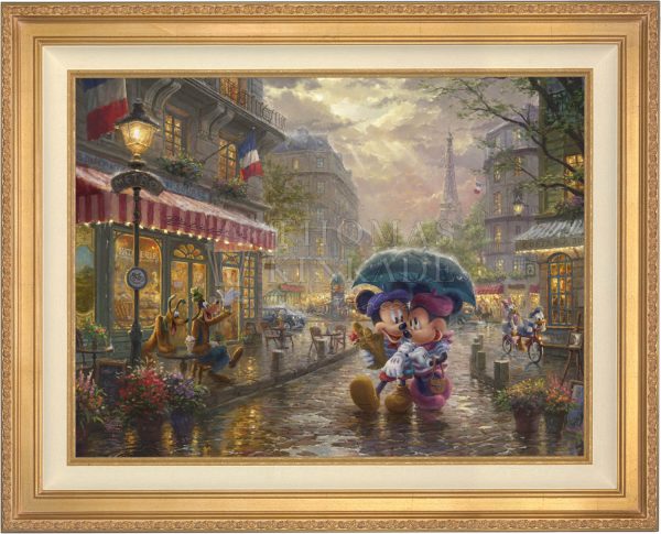 Disney Mickey and Minnie in Paris - Jewel Edition Art Fashion