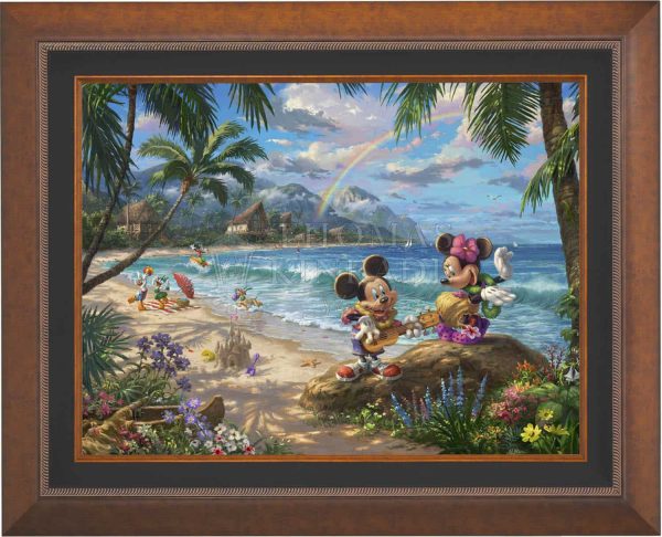 Disney Mickey and Minnie in Hawaii - Jewel Edition Art Cheap