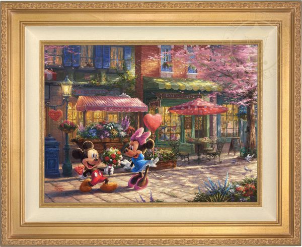 Disney Mickey and Minnie - Sweetheart Café - Jewel Edition Art Sale