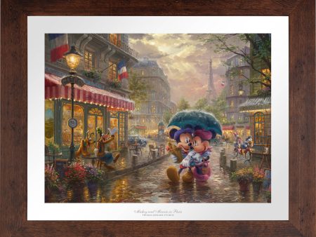 Disney Mickey and Minnie in Paris - Limited Edition Paper Online Sale