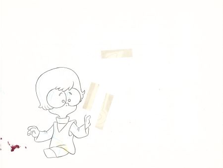 A Pup Named Scooby Doo Velma Hanna Barbera 1988-91 Production Animation Cel Drawing v8 For Cheap