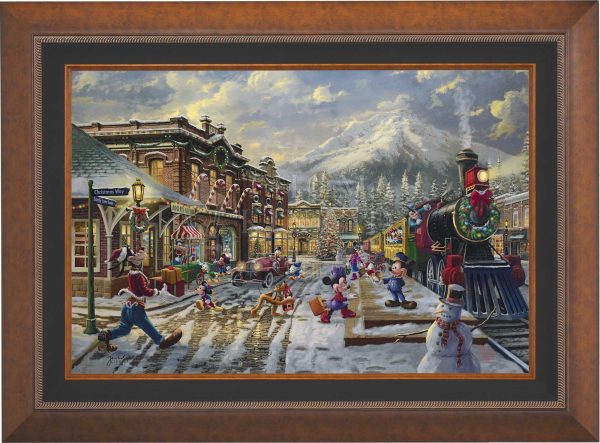 Disney Mickey and Minnie Candy Cane Express - Jewel Edition Art on Sale