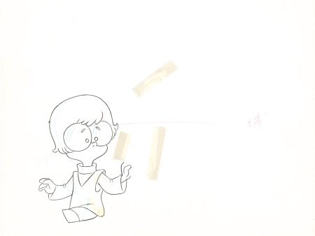 A Pup Named Scooby Doo Velma Hanna Barbera 1988-91 Production Animation Cel Drawing v10 on Sale