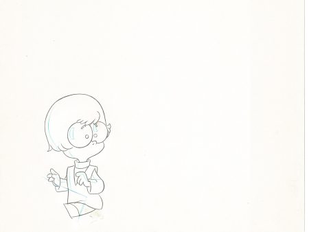 A Pup Named Scooby Doo Velma Hanna Barbera 1988-91 Production Animation Cel Drawing v5 Online Sale