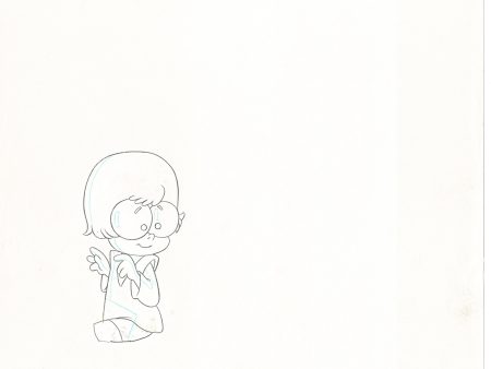 A Pup Named Scooby Doo Velma Hanna Barbera 1988-91 Production Animation Cel Drawing v1 For Discount