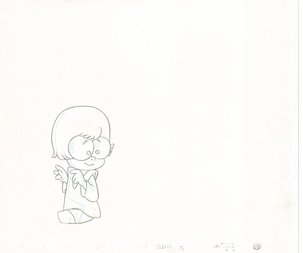 A Pup Named Scooby Doo Velma Hanna Barbera 1988-91 Production Animation Cel Drawing v1 For Discount