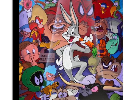 Ain t I A Stinka  Randy Martinez Signed Looney Tunes Warner Bros Limited Edition Canvas Print Mighty Mini of 50 Online