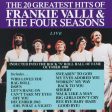 THE FOUR SEASONS - FRANKIE VALLI & THE FOUR SEASONS: 20 GREATEST HITS LIVE (CD) Sale