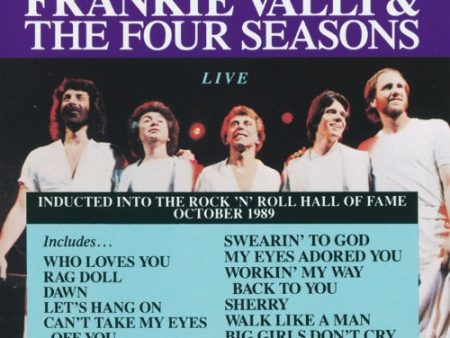 THE FOUR SEASONS - FRANKIE VALLI & THE FOUR SEASONS: 20 GREATEST HITS LIVE (CD) Sale